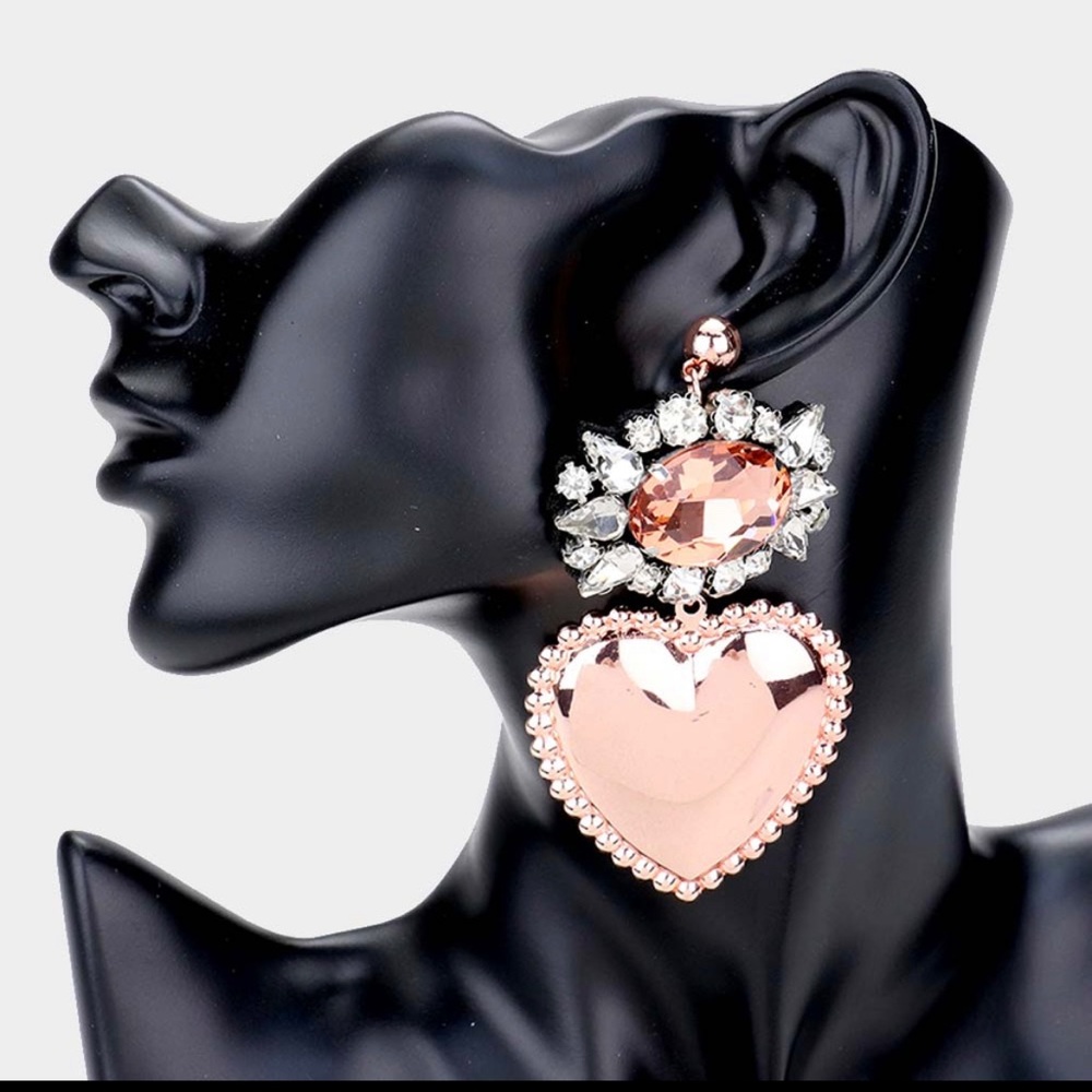 My Oh So Fabulous Heart Earrings
